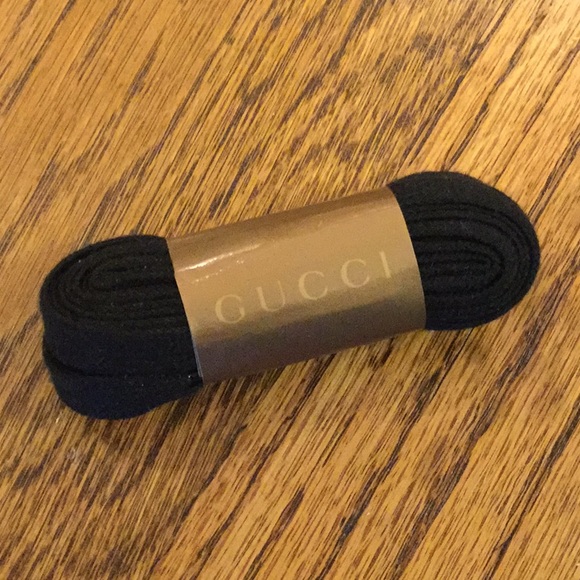 Gucci Shoes Gucci Black Shoelaces 66 Wide Poshmark